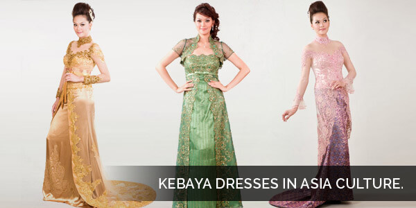 Dresses in Asian Culture have Vast Variety - Kebaya