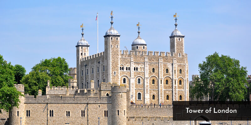 Tourist Attraction in Europe - Tower of London