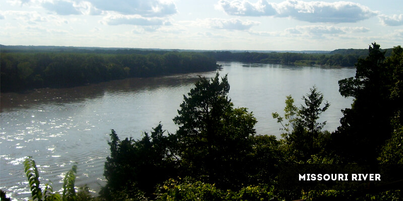 Rivers in North America - Missouri River