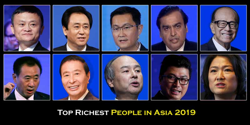 Top Richest People in Asia Picture