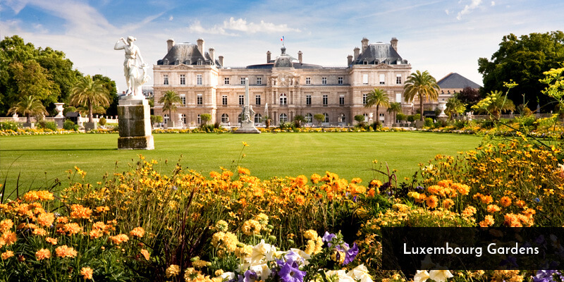 Tourist Attraction in Europe - Luxembourg Gardens