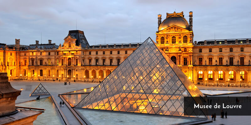 Tourist Attraction in Europe - Musee de Louvre