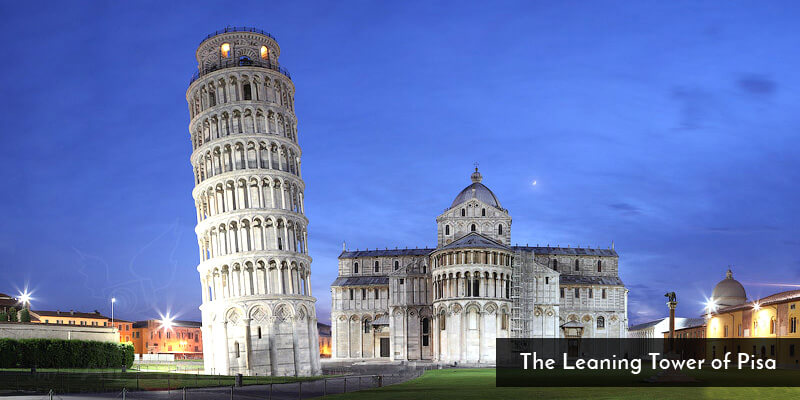 Tourist Attraction in Europe - The Leaning Tower of Pisa