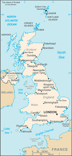 United Kingdom Map